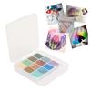 Watercolor Paint Set Portable Eco Friendly Glitter Metallic Solid Watercolor Paints Set for Artistic