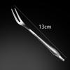 Creative Andromeda Stainless Steel Fruit Fork and Coffee Spoon Set