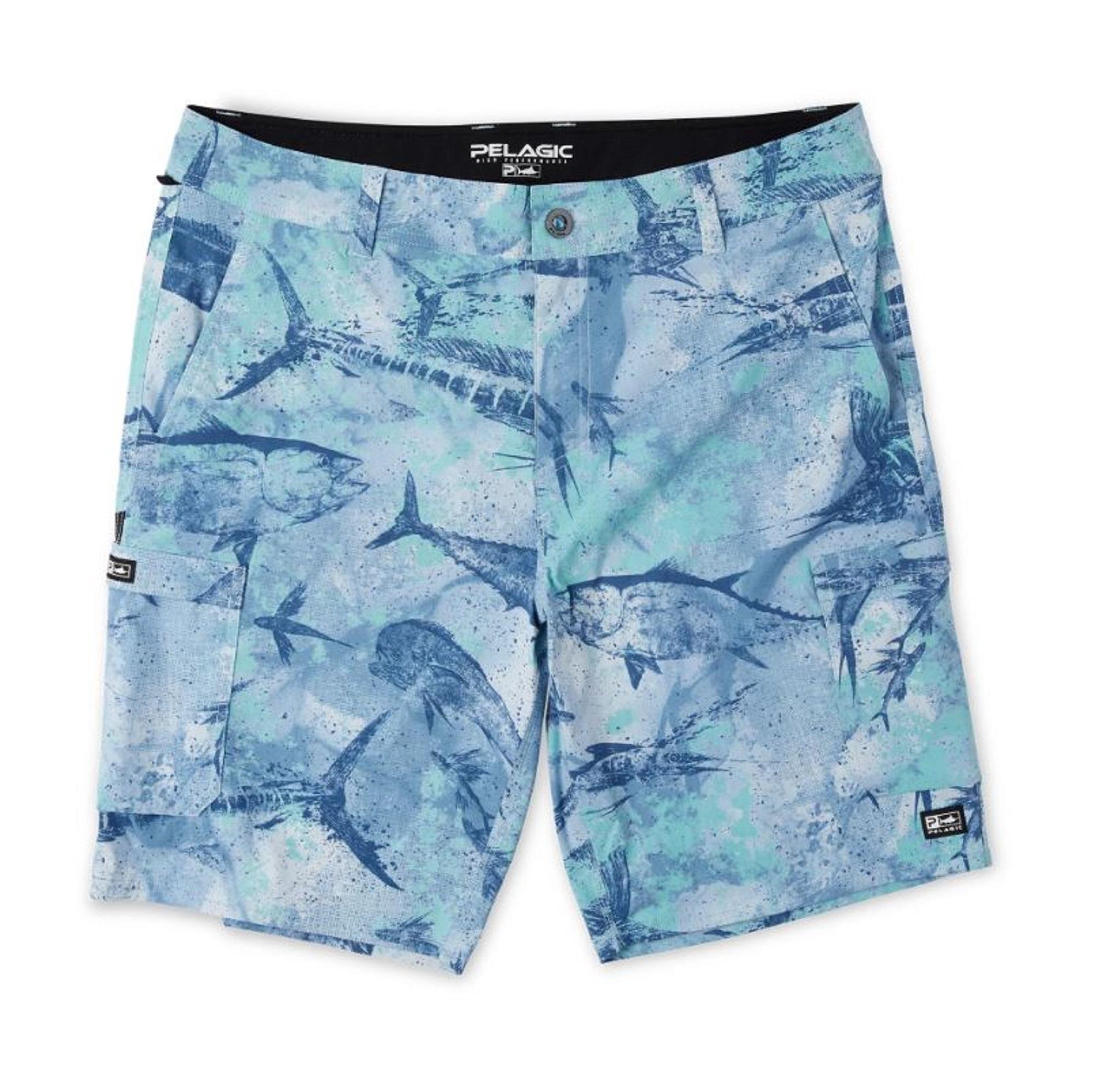 

Шорты Pelagic 1002 Hybrid 20 дюймов Madeira Cargo Open Seas BLU 32 (4323)