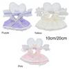 Changing Dressing Game Lace Dress Suit Plush Rabbit Ear Headsress  10CM/20CM Doll