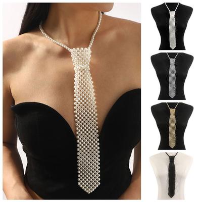 Oblečení Kravata Náhrdelník Křišťálová Kravata Choker Klíční kost Řetízek Ženy