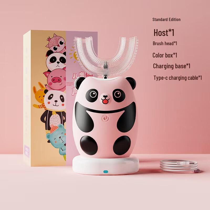 

Qianbaimai Children s U-shaped Electric Toothbrush