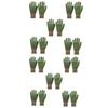 YUJIA Green Gardening Gloves with Thorn Protection and Textured Pruning Grip