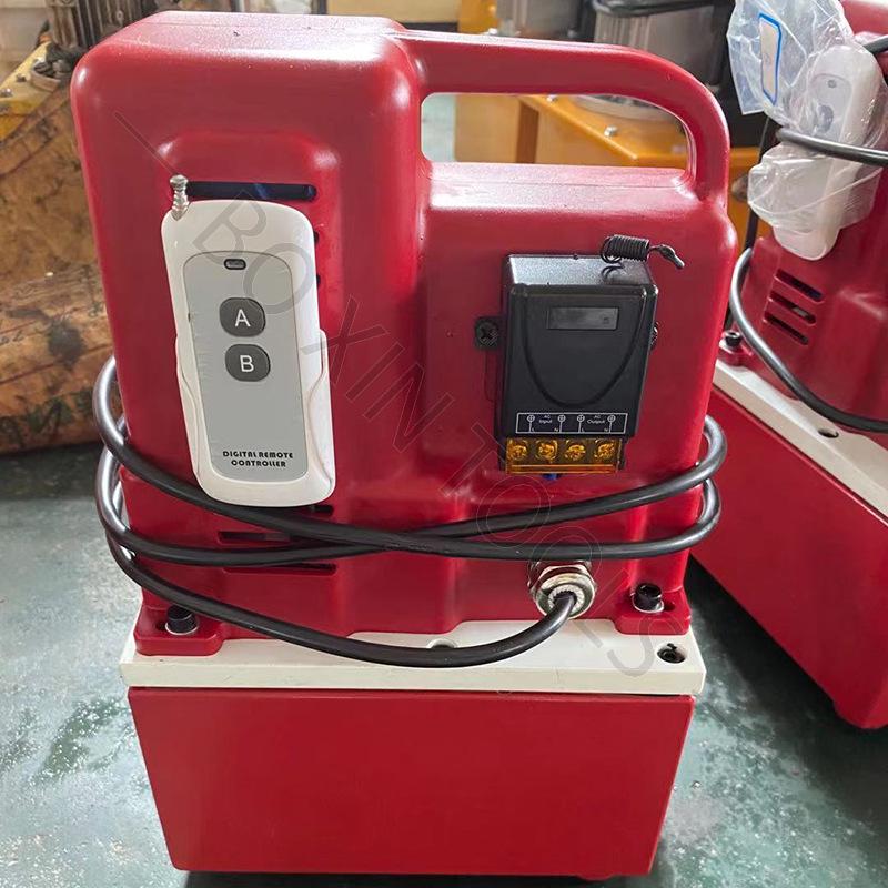 Compact 70MPa Ultra-High Pressure Electric Hydraulic Pump for Punching, Shearing, Bending with Automatic Oil Return & Remote Control.