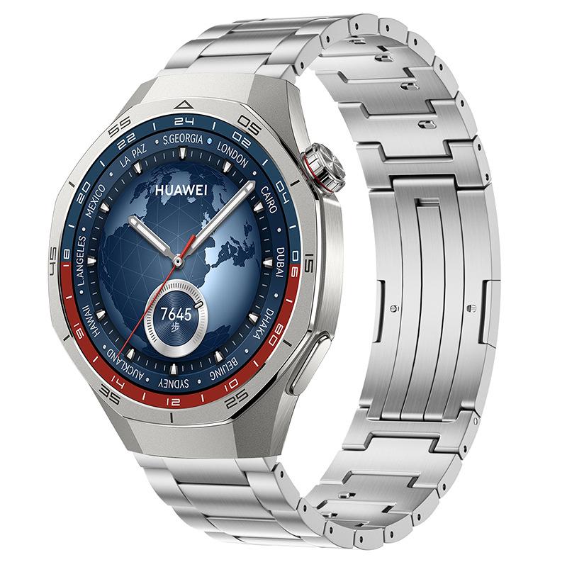 

Титановый ремешок 20 мм 22 мм для Huawei Watch GT6/5 Pro с Быстросъемным креплением, Удобный браслет для Huawei Watch 4 3 Pro/GT6/GT5/GT4 46 мм Huawei GT5 Pro 46mm серебряный