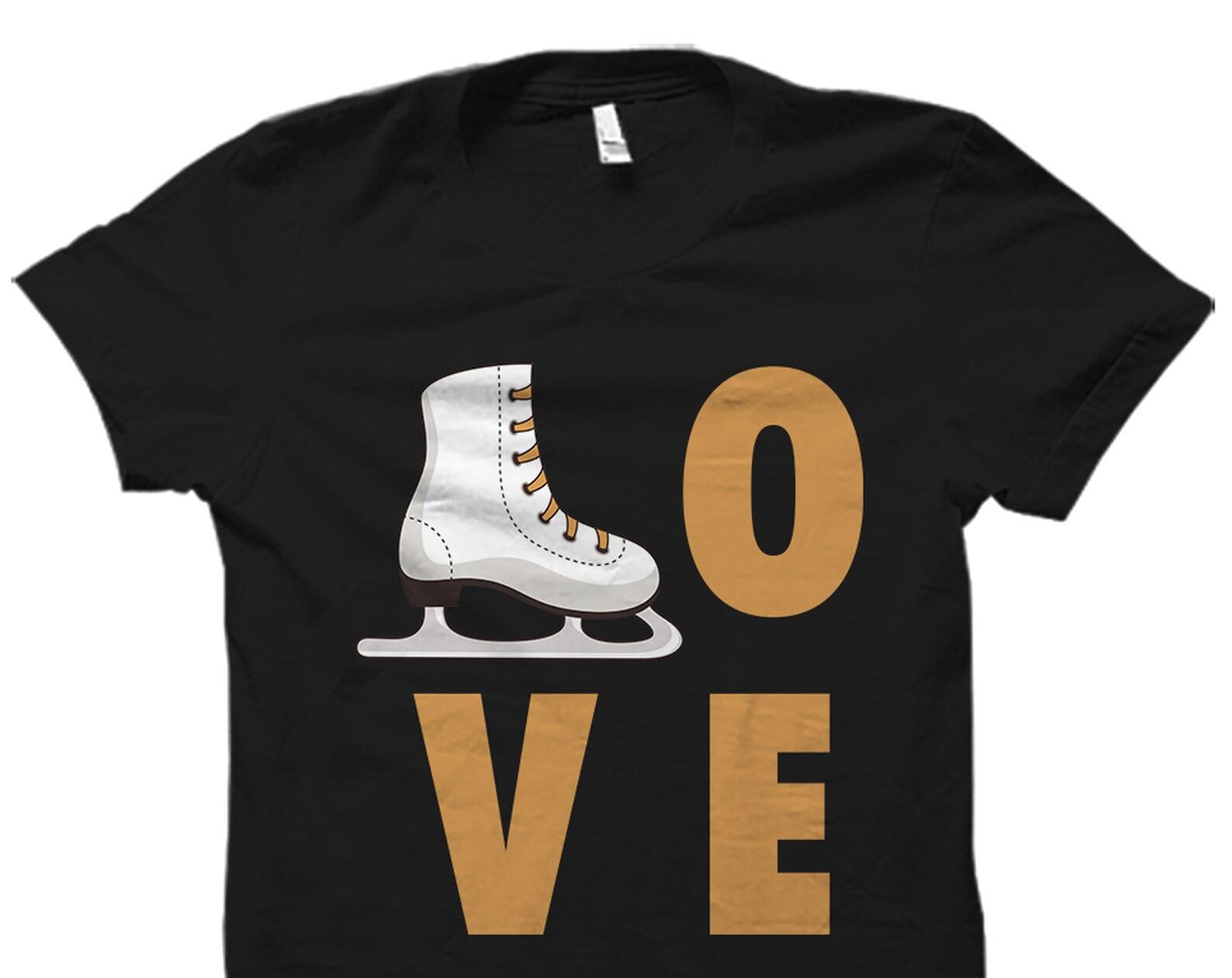 Ice Skating Gift. Ice Skating Lover Shirt. Ice Skating Lover Gift. Ice Skater Shirt. Ice Skater Gift. Love Ice Skating Shirt #OS3165 4XL