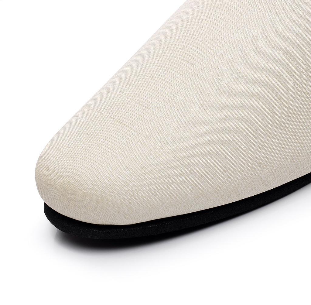 And Sodium Vinyl Leather Slippers In 1 Pair or [MOONROOM] [Wipeable] [Stain-Resistant] [Alcohol-Resistant Hypochlorite-Resistant] Fabric-Look