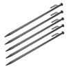 5Pcs Tents Stakes Multifunction Heavy Duty Metal Easy Penetration Corrosion Resistant Ground Stakes