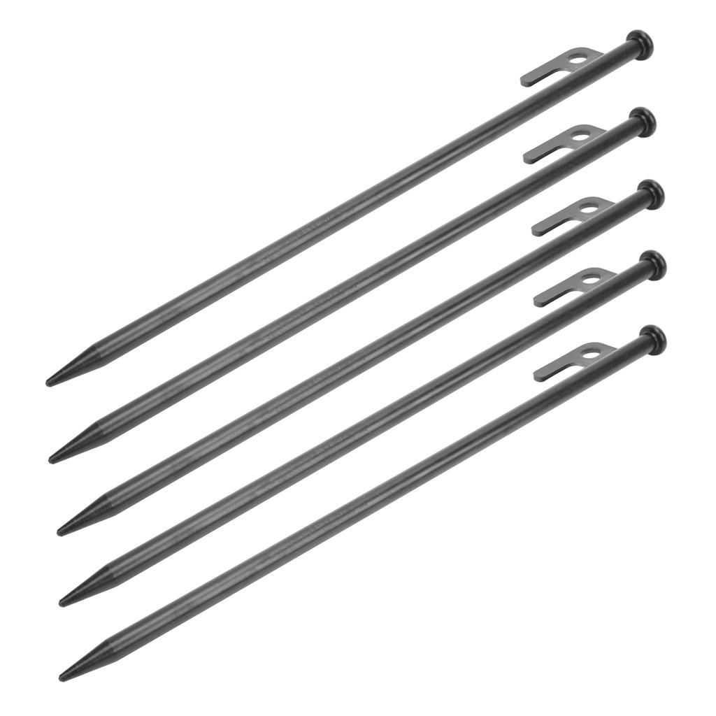 5Pcs Tents Stakes Multifunction Heavy Duty Metal Easy Penetration Corrosion Resistant Ground Stakes