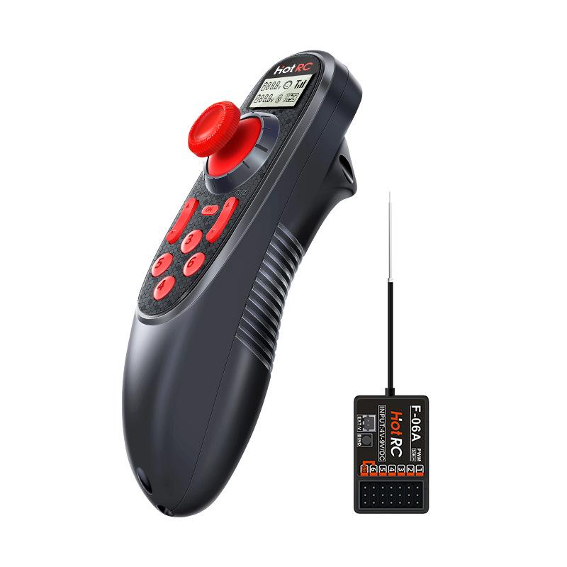 Six-channel Remote Control Single-handed Control Lawn Mower Spraying DIY Equipment Model Car and Ship