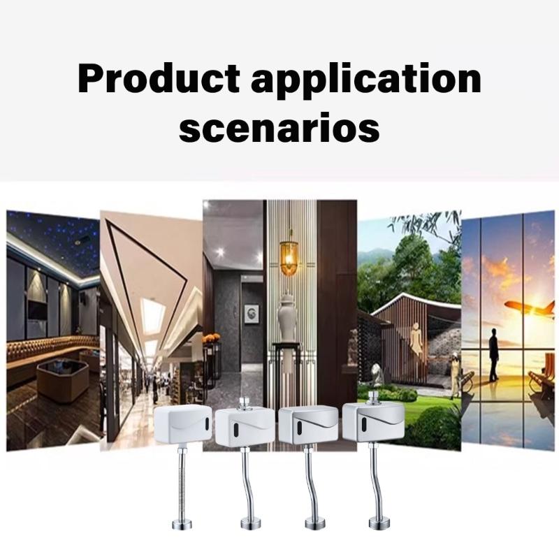 Berührungsloses automatisches Urinal mit präziser Spülsteuerung Moderne ABS-Struktur platzsparend für Zuhause und Gewerbe