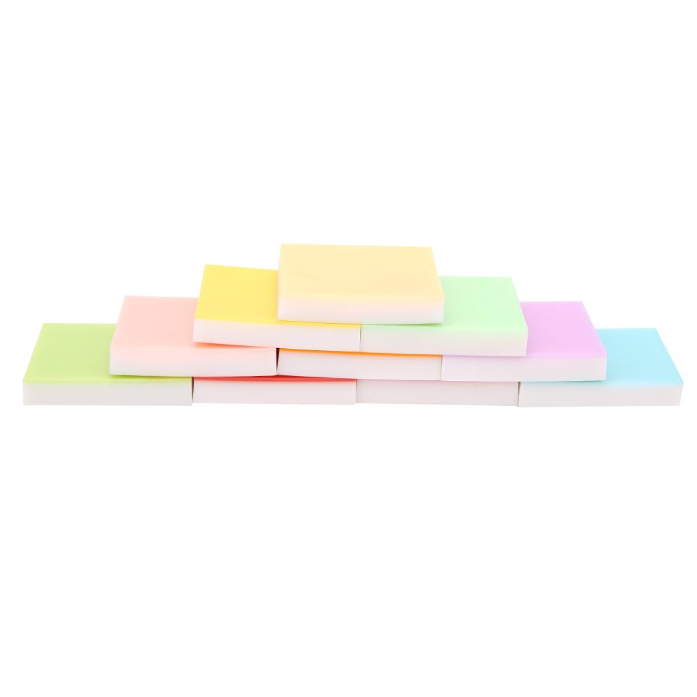 10pcs Double Layer Rubber Stamp Carving Blocks for Handcraft DIY Stamps Making