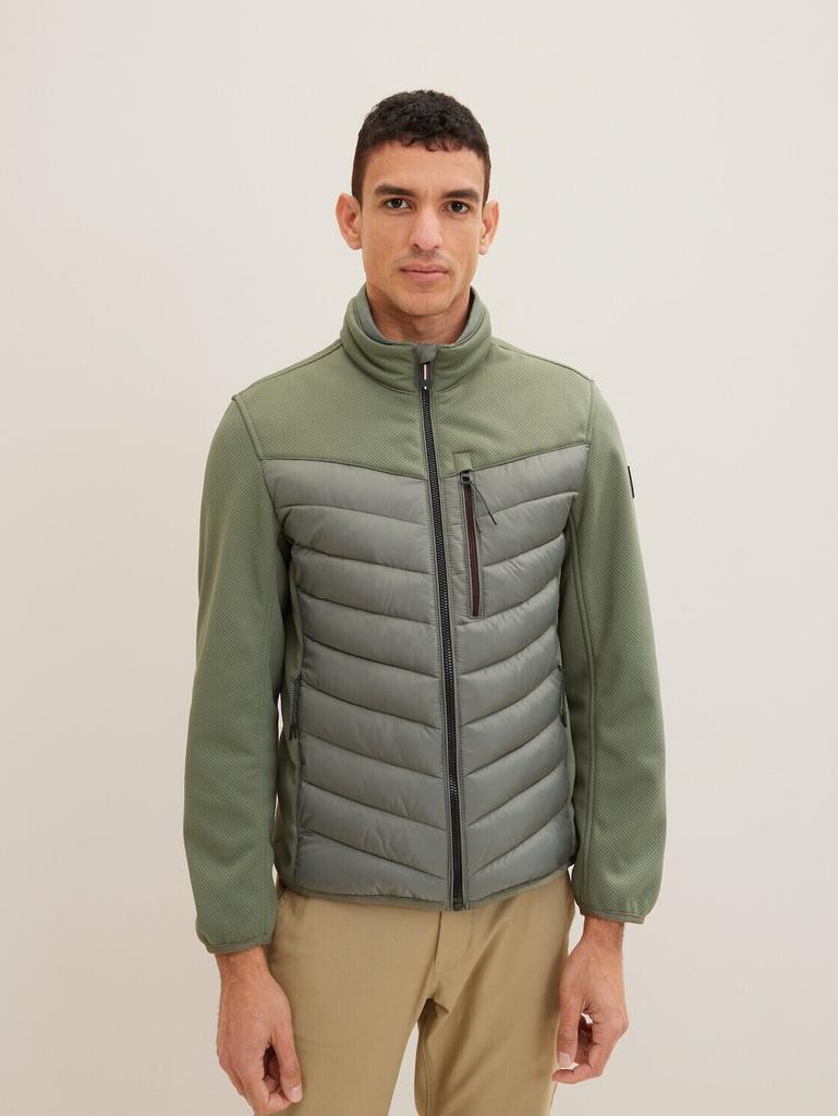 Mid-season Jacket Tom Tailor Hybrid Jacke (1034035) Dusty Olive Green