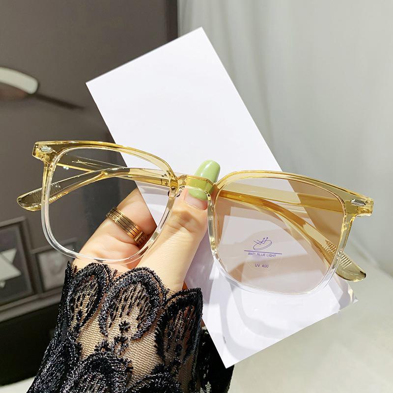 Color-changing Anti-blue Light Glasses Fashionable For Both Men And Women Suitable For Those With Myopia.16007