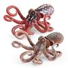 Wild Large Octopus Model Plastic Ocean Animal Statue  for Home Decor Office Display