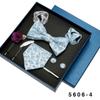 Men's Formal Tie & Pocket Square Eight-Piece Gift Set - High-End Wedding & Business 