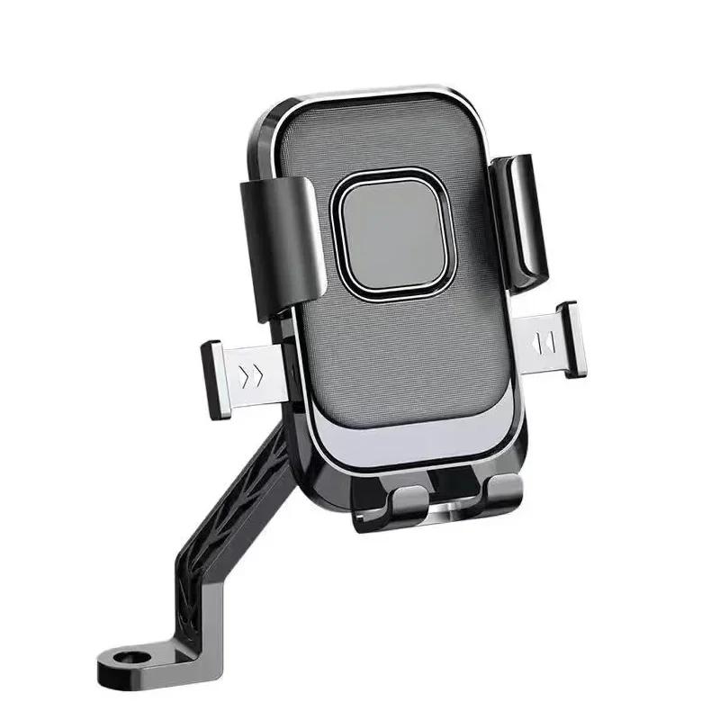 Bike Phone Holder Motorcycle Fast Locking Rotatable MTB Phone Mount Shockproof Phone Holder