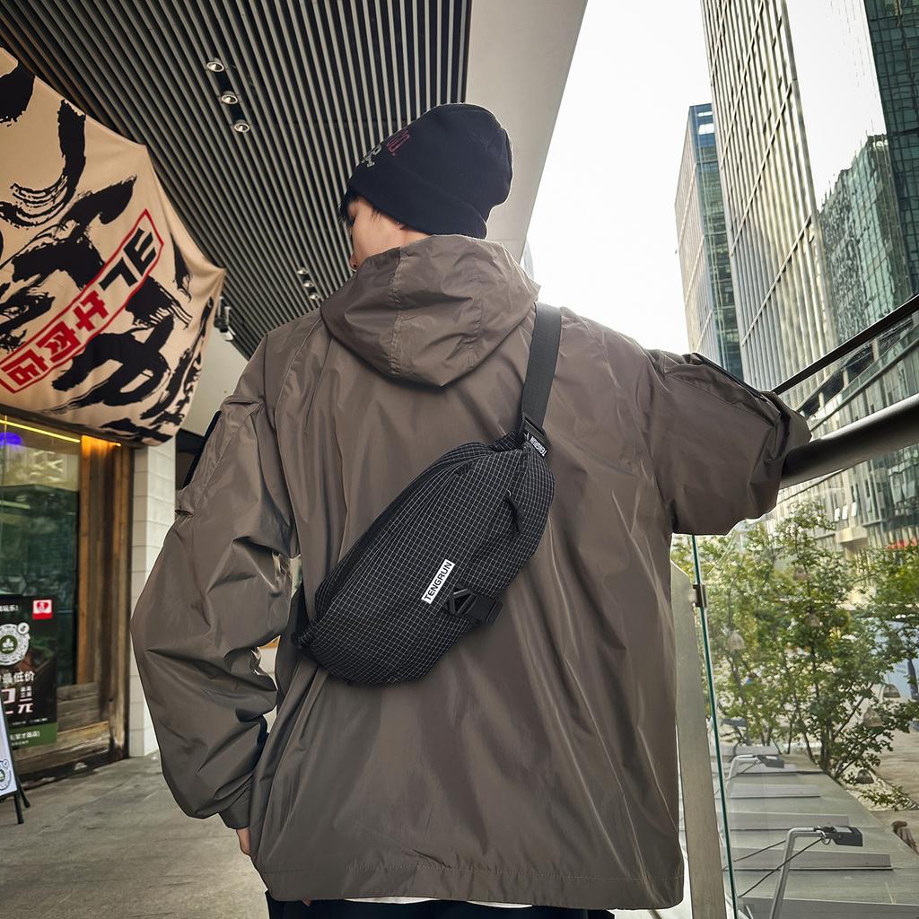 Crossbody Bag Men'S Small Breast Bag Sports Youth Going Out Small Satchel Cycling Fanny Pack Backpack Women