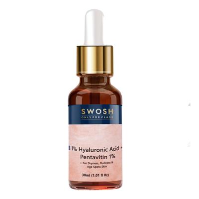 Serum mit Hyaluronsäure und Pentavitin (30 ml), 1% Hyaluronsäure Serum + Pentavitin 1%, Swosh