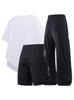 Quick-Dry Ice Silk Men's Plus Size Sportswear Set - Summer Thin, Versatile Three-Piece for Fitness & Basketball.