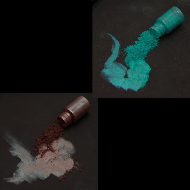 Feiner Glitzer-Glimmer-Pulver-Pigmentpulver für Seife, Farbe, Harz, Basteln 50 Farben