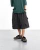 ANGLAN Structural Cargo Half Pants - Charcoal