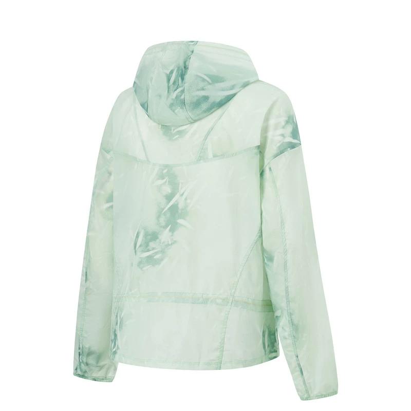 Li-Ning Summer Fitness Series Breathable Comfortable Sun Protection Clothing Women tops AFDU588-1