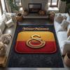 Galatasaray Personalized Text Floor Mat Suitable For Outdoor Game Room Entryway Balcony Antislip Carpet Anime Office Decor Birthdaychristmas Gift
