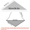 Blue and White Cat Bow Triangle Headband Hair Accessories for Girls with Sensory Headbands, Tie Headbands, and Sunscreen Hair Ac