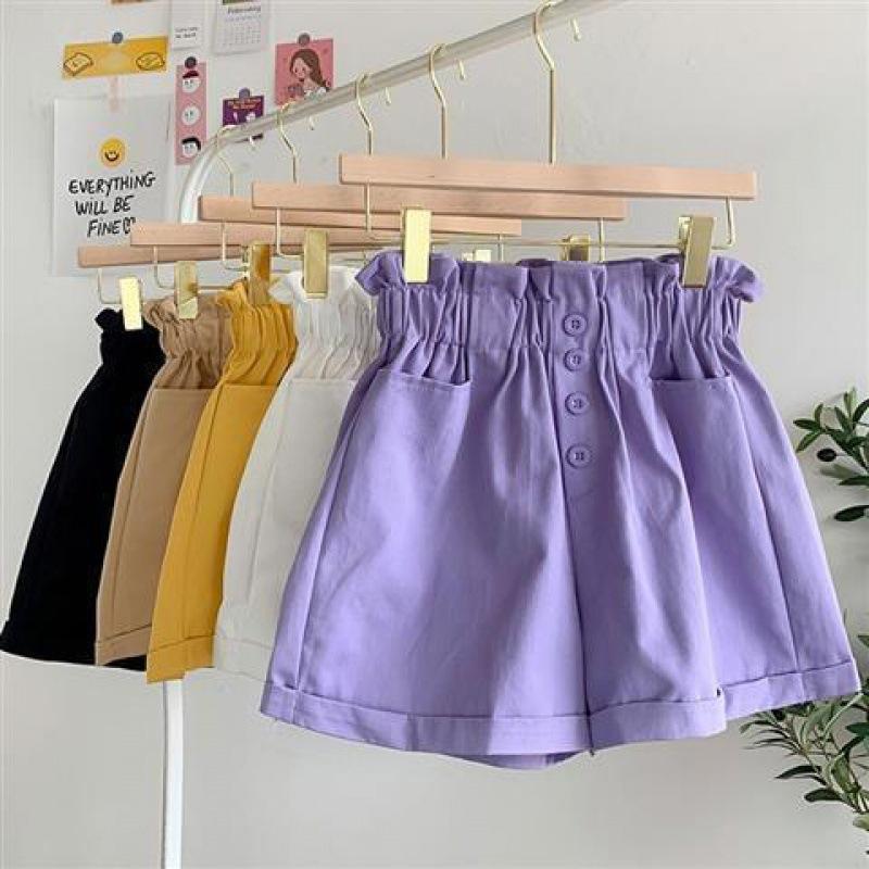 Girls' Fashion Shorts Summer Kids' Casual Quarter Pants