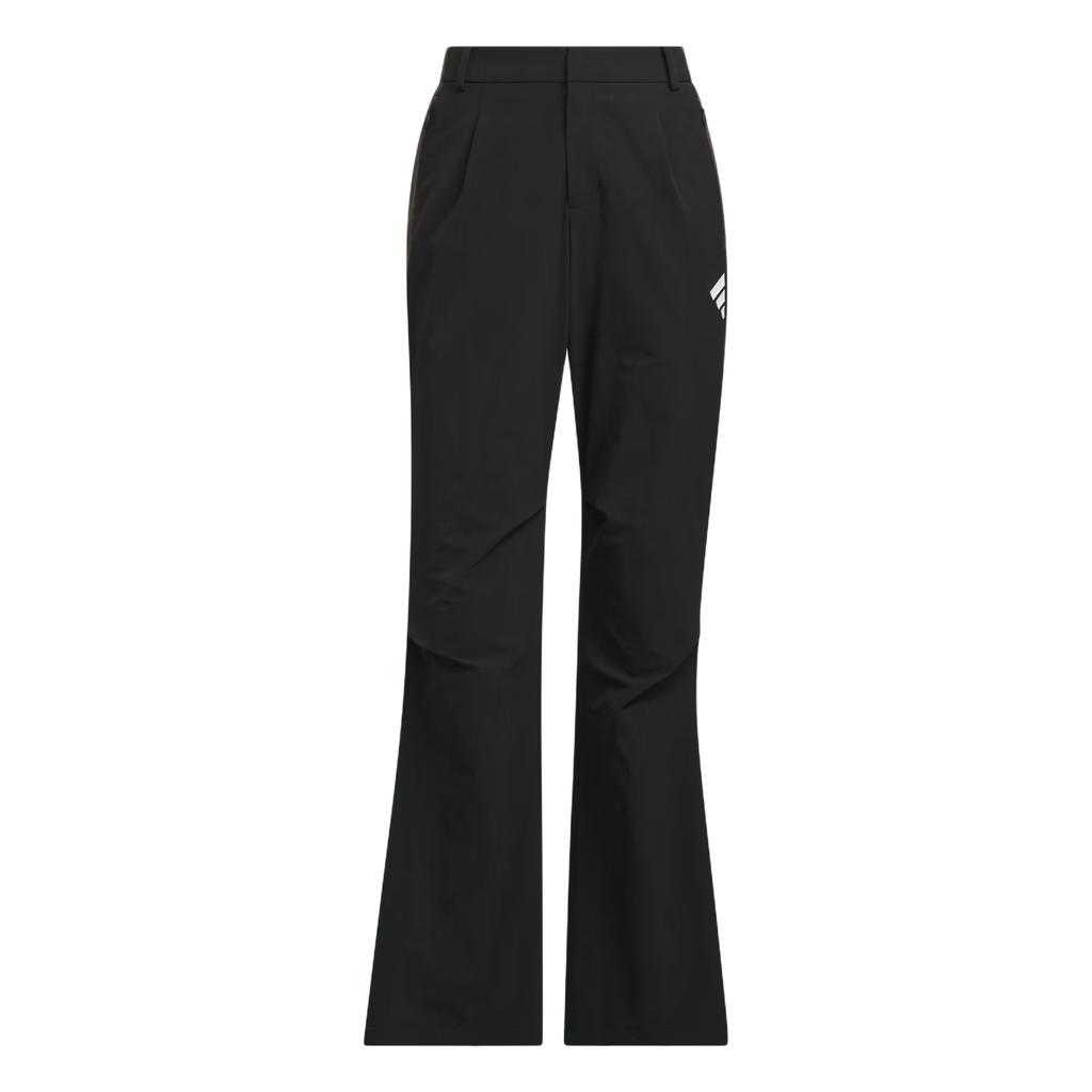 Adidas FW24 Future Style Pre Series Woven Comfortable Slim Fit Mid Rise Flared Casual Pants Women Pants Black JN4348