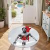 Cristiano Ronaldo Round Carpet Suitable for Decorate Room Living Rooms Entryway Balcony Anti-slip Round Rug Anime Office Decor Birthday Christmas Gift