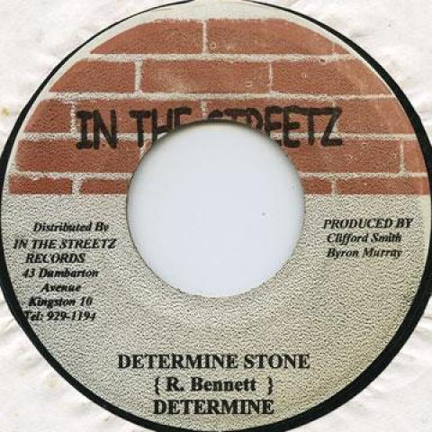 

7-дюймовая пластинка DETERMINE - Determine Stone In The Streetz 2002 Ямайка Регги, Ска и Даб