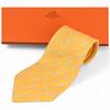 Auth Chaine d’Ancre Silk Tie Yellow 5138HA He4405gg
