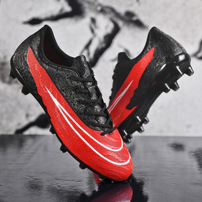Nuove Scarpe da Calcio da Uomo da Partita Ultraleggere Allenamento Tacchetti Futsal Scarpe da Ginnastica Calcio Indoor Stivali Comodi Tacchetti Lunghi