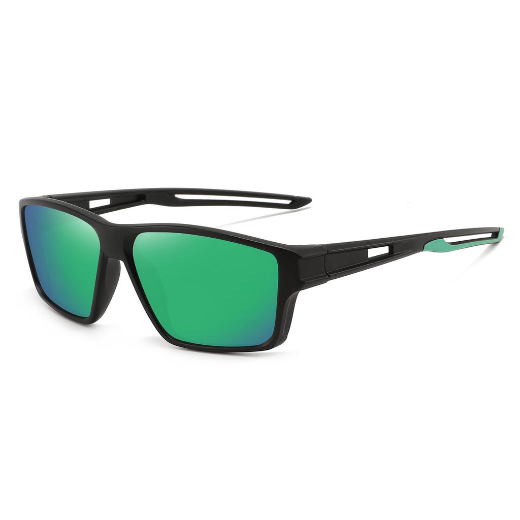 New European and American polarized sports sunglasses men's and women's outdoor cycling fishing colorful sunglasses UV protection goggles