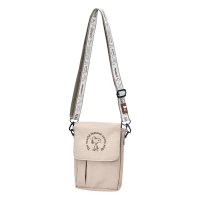 Shoulder Smartphone Mini Mobile School Cute 0400 Beige [Snoopy] Bag, Shoulder, Bag, Pouch, Women's, Travel, Trip, Outing, Festivals, Adults, Students,