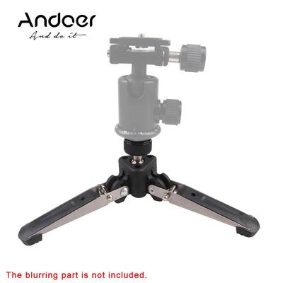 Three-Foot Support Stand Monopod Base for Tripod Head DSLR Cam 3/8" Screw