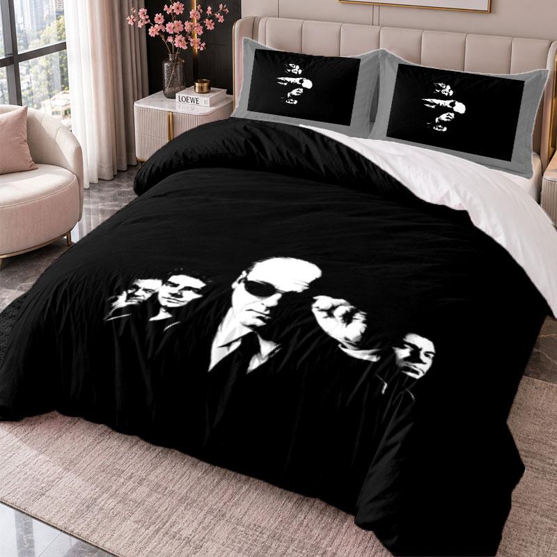 The Sopranos 3Pcs Bedding Set Duvet Cover With Two Pillowcases For Bedroom Home Decoration