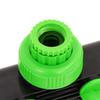 4-way Tap Adapter Green Black 19.5x6x11 Cm ABS & PP