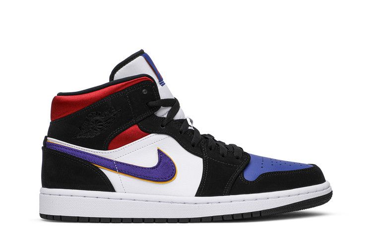 Jordan 1 Mid Lakers Top 3