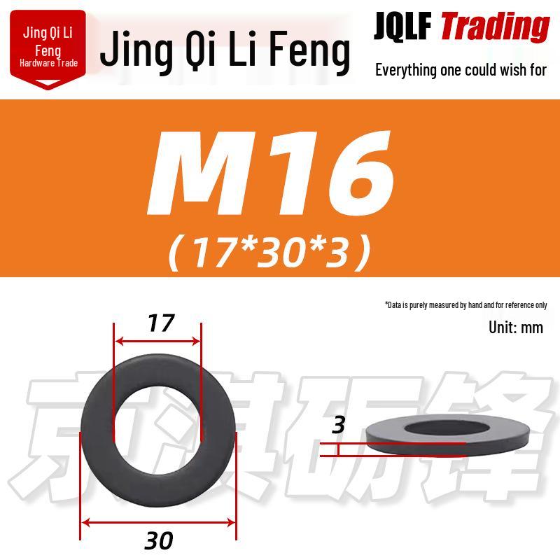 GB97 High Strength Flat Washer: M4-M72 Enlarged, Thickened Metal Washer