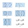 Sketching Board Clip Silicone Molds UV Epoxy Resin Mold Cat-Paw Casting Moulds for DIY Drawing Supplies Jewelry Making
