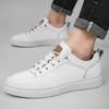 Genuine Leather Men Casual Shoes Lace Up Skateboard Mens Oxfords Moccasins Breathable Male Driving Shoes Daily Minimalist Flats