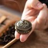 Auspicious Cloud Mini Copper Incense Burner for Indoor Aromatherapy