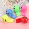 Colorful Football Whistle 5/10/20PCS Plastic Whistle with Rope Noise Maker Game Reward Festival Party Souvenir Carnival Gift ZYF
