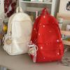 Schoolbag new simple five-pointed star printed backpack waterproof and wear-resistant student schoolbag daily commuting leisure backpack