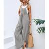 Women's Summer Wide Leg Jumpsuit   Solid Color Elegant Casual Loose Vacation Outfits Overall