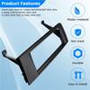 G9-Single Din Car Fascia Radio Panel For BMW 1 Series (E87/81/82/88) 2004-2014 Dash Kit Install Plate Bezel Adapter LHD