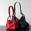 Genuine Leather Pillow Shape Tote Bag Women Soft Full-Grain Cowhide Large Capacity Crossbody Shoulder With Magnet